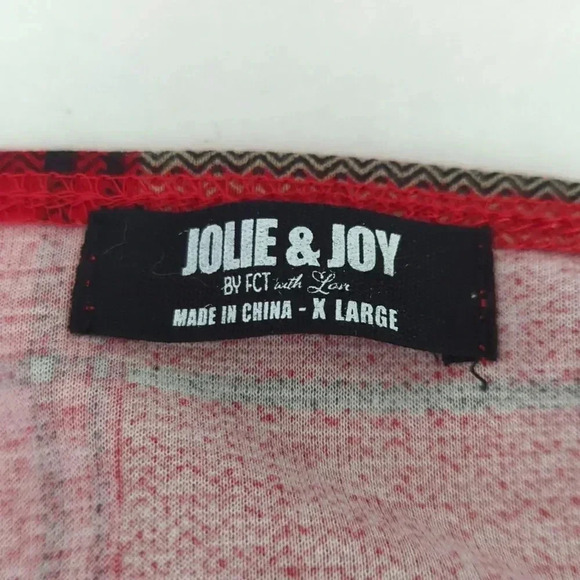 JOLIE & JOY Plaid Dress With Faux Leather Buckle Straps NWT! - Picture 10 of 12